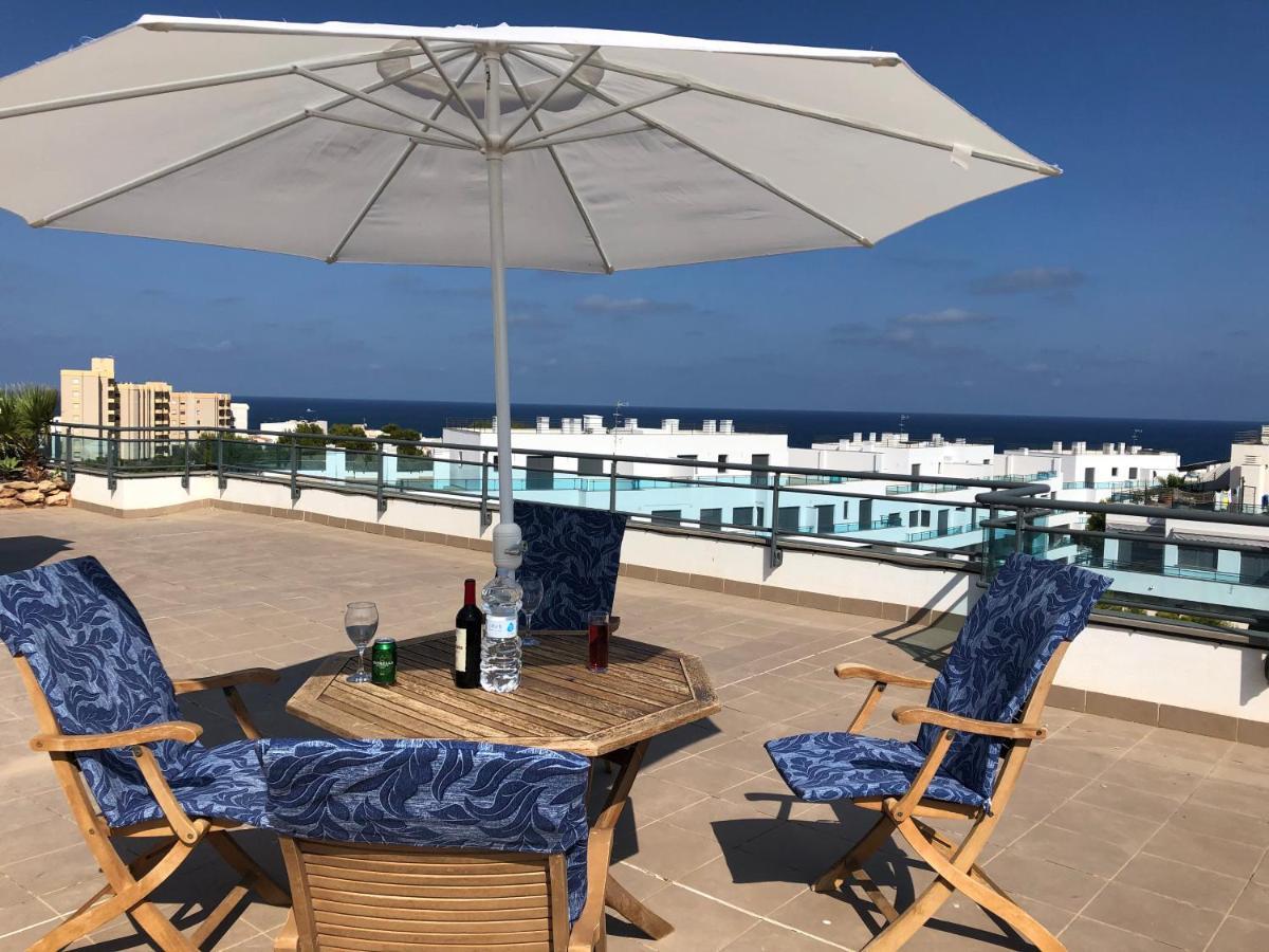 Апартаменти Atico Pinar De Garrucha Con Vistas Al Mar-Gran Terraza Екстер'єр фото